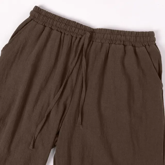 Men's Quick-Dry Medieval Pirate Cosplay Pants with Pockets detail 10