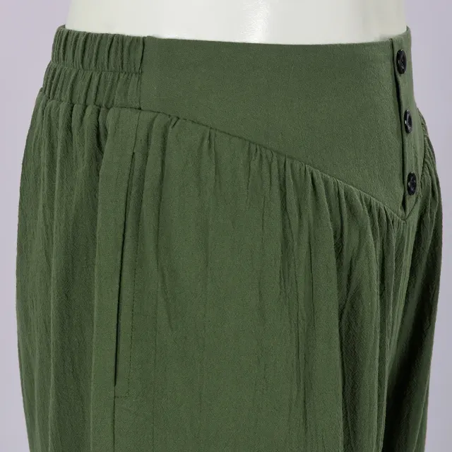 Men's Medieval Pirate Lace-Up Pants for Cosplay detail 17