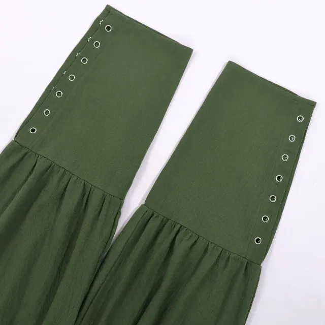 Men's Medieval Pirate Lace-Up Pants for Cosplay detail 21