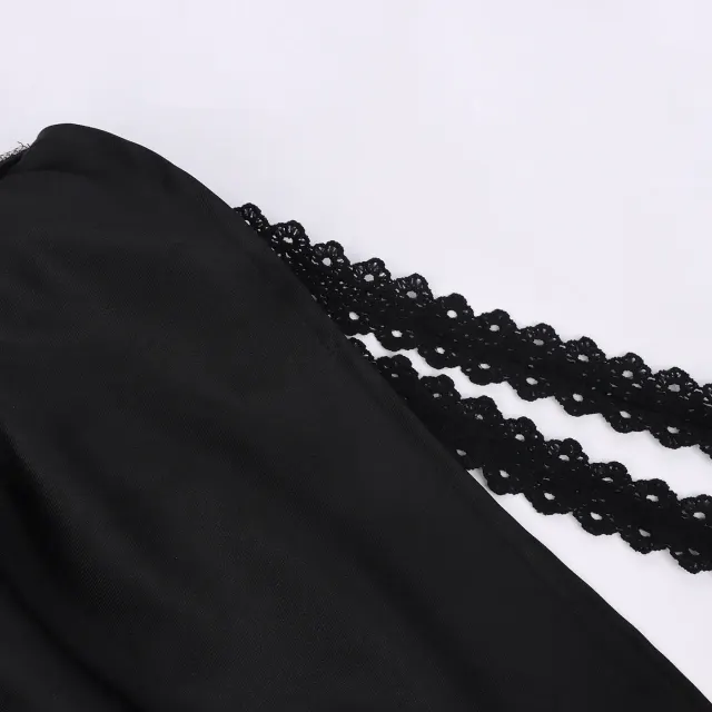 Men's Medieval Prince Left-Shoulder Cape for Halloween Cosplay detail 7
