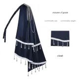 Left-Shoulder Cape - Blue