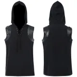 Sleeveless Hooded