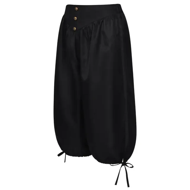 Men's Medieval Renaissance Pirate Lace-Up Costume Pants detail 3