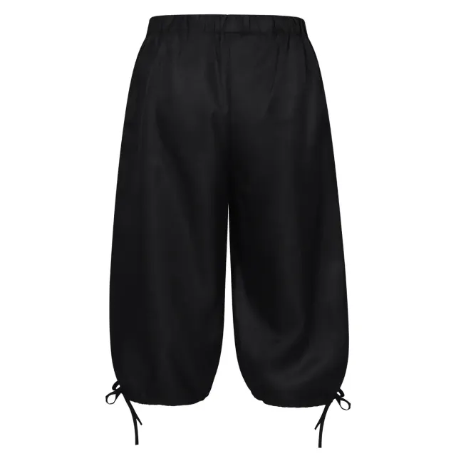 Men's Medieval Renaissance Pirate Lace-Up Costume Pants detail 4