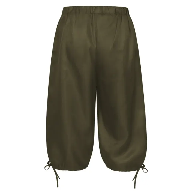 Men's Medieval Renaissance Pirate Lace-Up Costume Pants detail 15