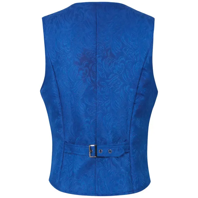 Men's Medieval Short Jacquard Vest Halloween Cosplay Costume detail 17
