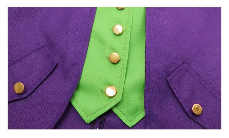 Men's Medieval Tailcoat Cosplay Costume Set for Halloween detail 2