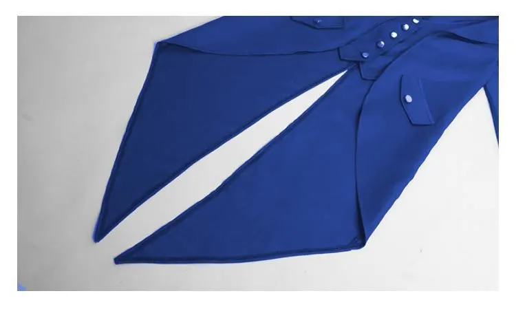 Men's Medieval Tailcoat Cosplay Costume Set for Halloween detail 19