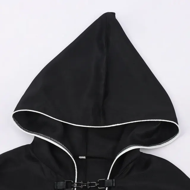 Men's Medieval Templar Cross Cloak Cosplay Stage Costume detail 5