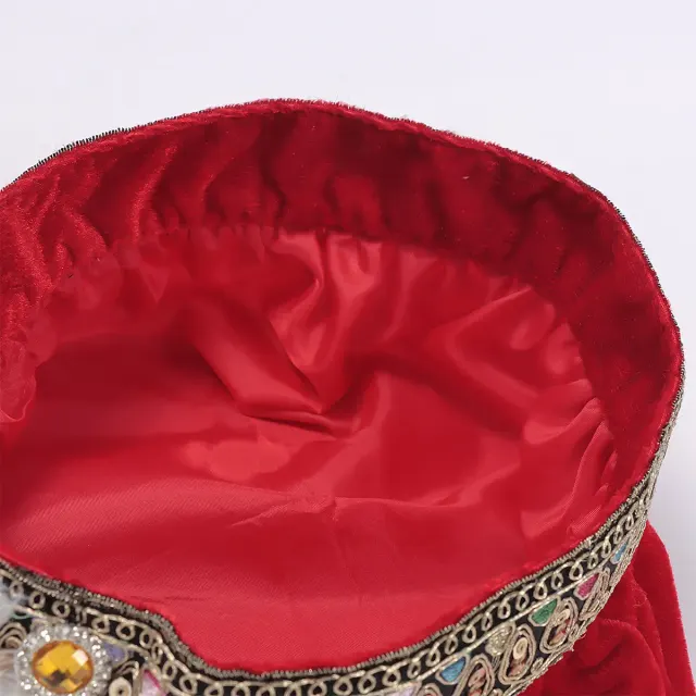 Mittelalterlicher Tudor-Federhut für Herren, Renaissance-Cosplay-Kopfbedeckung Detail 16