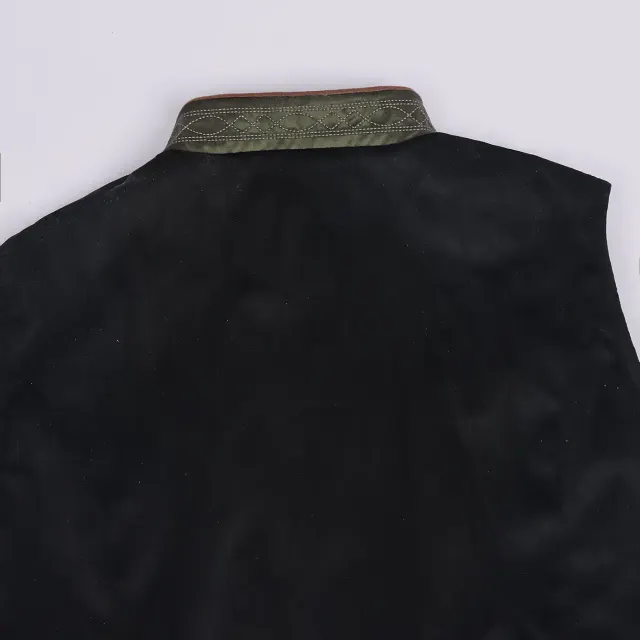 Men's Oktoberfest Bavarian Velvet Vest Cosplay Costume detail 18