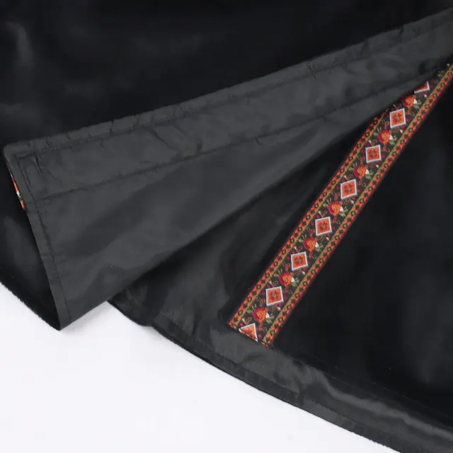 Bestickte lange Piratenweste für Herren, mittelalterliches Cosplay-Kostüm Detail 6
