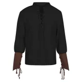 Pirate Shirt Style 3 - Black