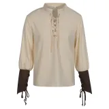 Pirate Shirt Style 3 - Beige