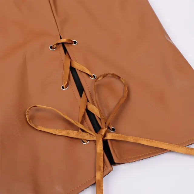 detalle de Conjunto de chaleco de pirata para hombre, disfraz cosplay de Renacimiento y Halloween 15