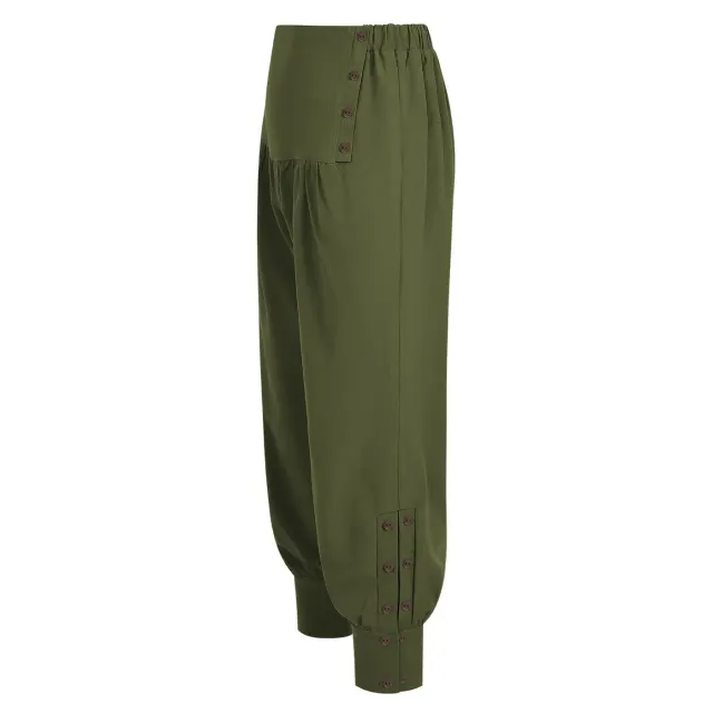 Men's Renaissance Pirate Shirt and Pants Cosplay Costume detail 15