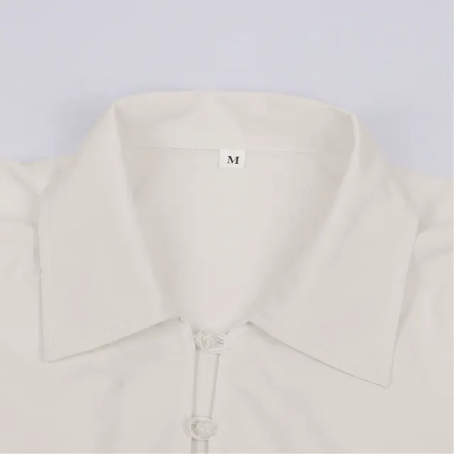 Men's Renaissance Ruffled V-Neck Long-Sleeve Cosplay Shirt detail 4