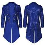 Shimmer Tailcoat - Royal Blue