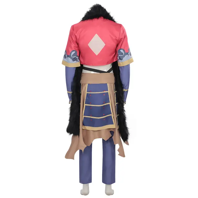 Men's Space-Time Kaguya Emperor Ming Cosplay Costume Set detail 3