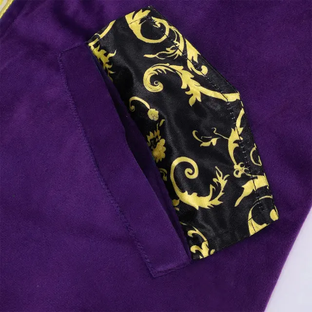 Men's Steampunk Gothic Embroidered Tailcoat Cosplay Jacket detail 13