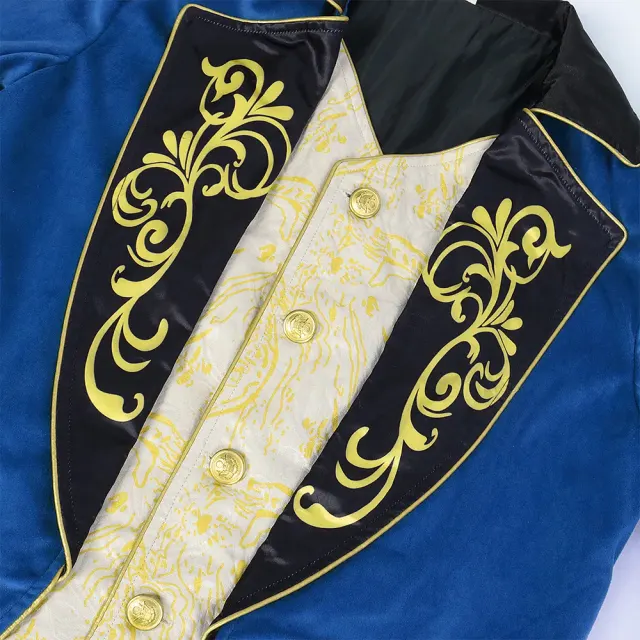 Men's Steampunk Gothic Embroidered Tailcoat Cosplay Jacket detail 19