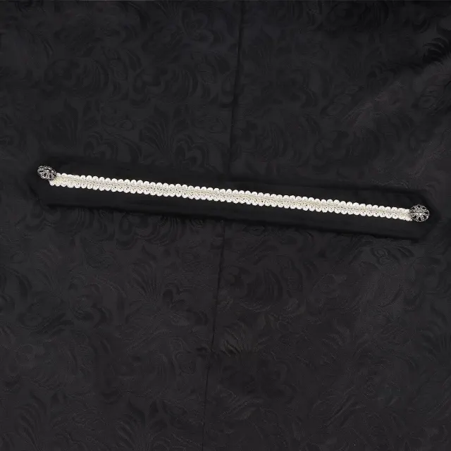 Men's Steampunk Gothic Tailcoat Cosplay Costume detail 7