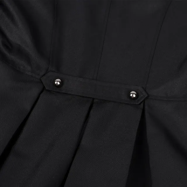 Men's Steampunk Halloween Stand Collar Cosplay Coat detail 8