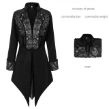 Court Tailcoat Style 3 - Black