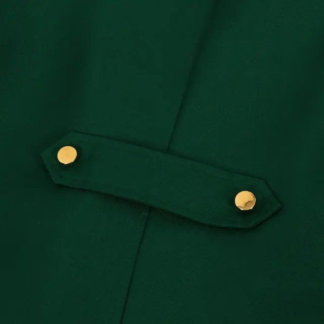 Men's Victorian Tailcoat Cosplay Costume Set with Bow Tie detail 9