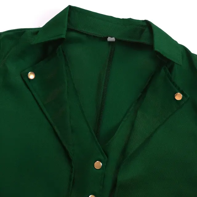 Men's Victorian Tailcoat Cosplay Costume Set with Bow Tie detail 15