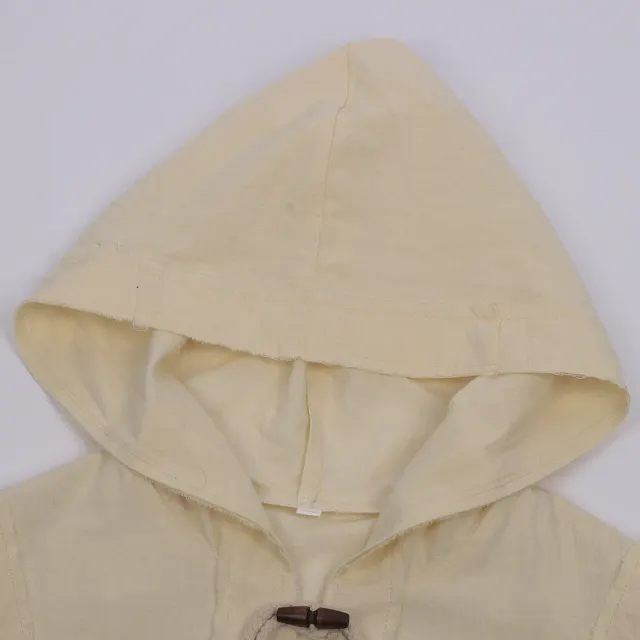 Men's Viking Medieval Renaissance Hooded Tunic Vest detail 6