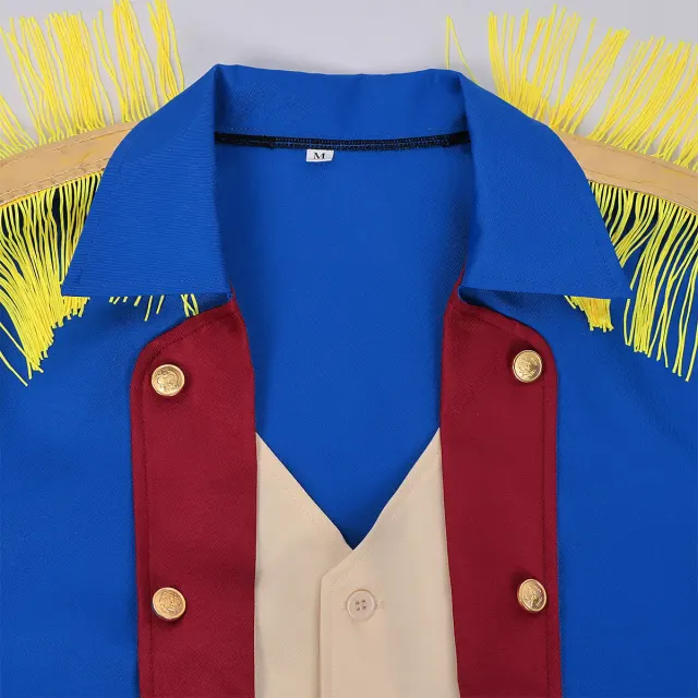Men's Vintage Washington President Cosplay Costume Set detail 3