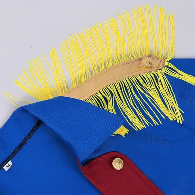 Men's Vintage Washington President Cosplay Costume Set detail 4