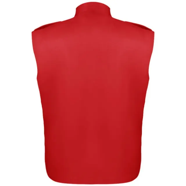 Military-Style Embroidered Stand-Collar Cosplay Vest for Halloween detail 10