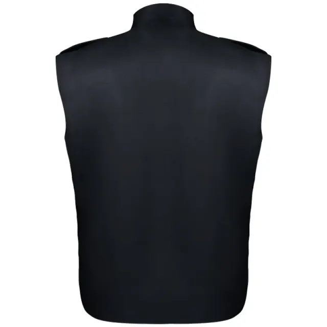 Military-Style Embroidered Stand-Collar Cosplay Vest for Halloween detail 19