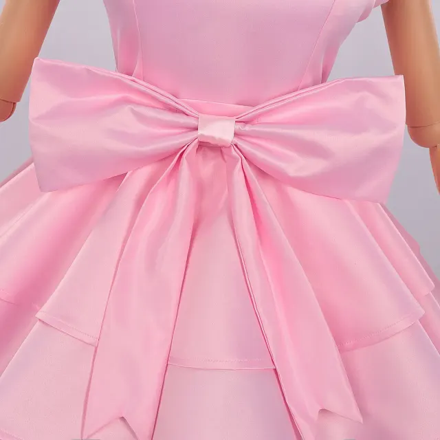 Mizi Pink Strapless Cosplay Tutu Dress for Alien Stage detail 2