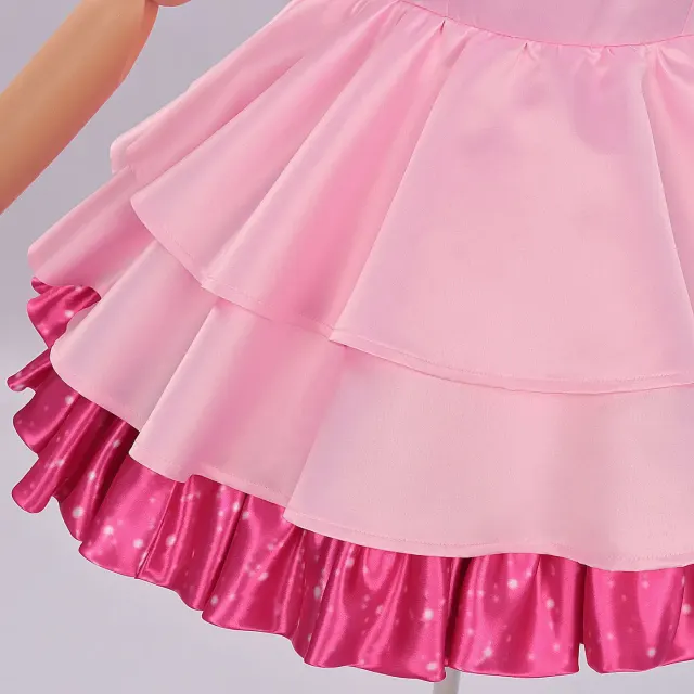 Mizi Pink Strapless Cosplay Tutu Dress for Alien Stage detail 4