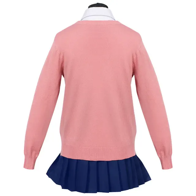 Momo Ayase School Uniform Cosplay Outfit & Wig Option detail 3