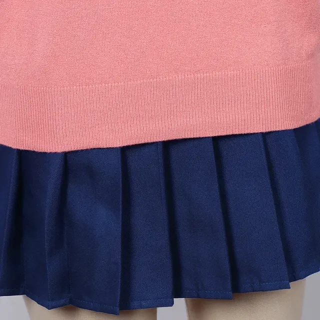 Momo Ayase School Uniform Cosplay Outfit & Wig Option detail 4