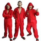 Original Metal-Zipper Jumpsuit - Red