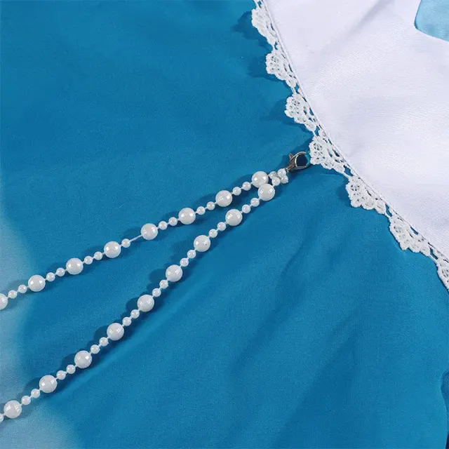 Mute Girl Colorful Summer Anime Cosplay Camisole Costume Set detail 11
