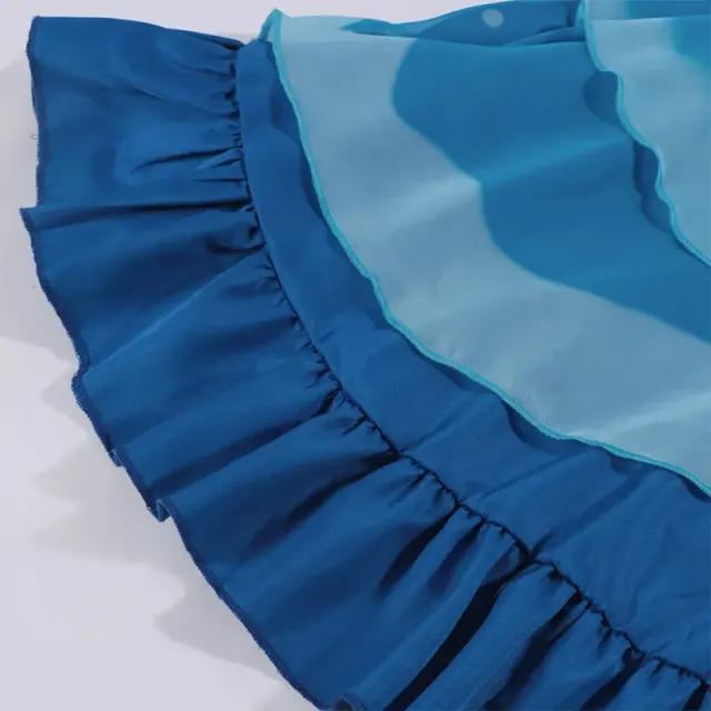 Mute Girl Colorful Summer Anime Cosplay Camisole Costume Set detail 14