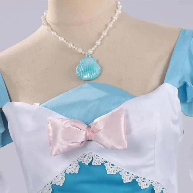 Mute Girl Colorful Summer Anime Cosplay Camisole Costume Set detail 18