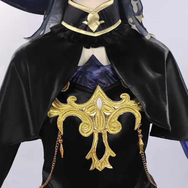 Mute Girl Lady in the Painting Cosplay Costume detail 1