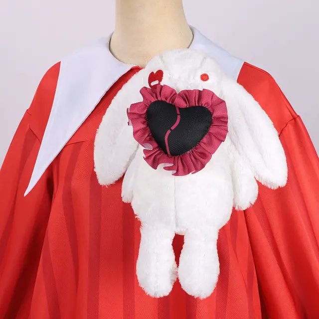 Mute Girl Transfer Student Dorothy Cosplay Dress for Adults and Kids detail 4
