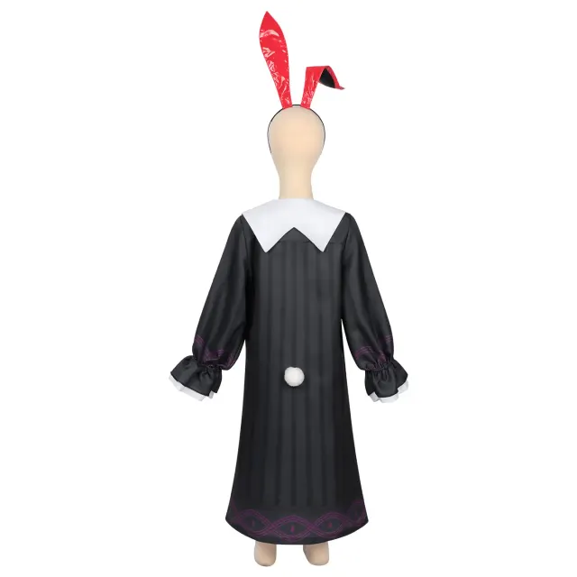 Mute Girl Transfer Student Dorothy Cosplay Dress for Adults and Kids detail 12