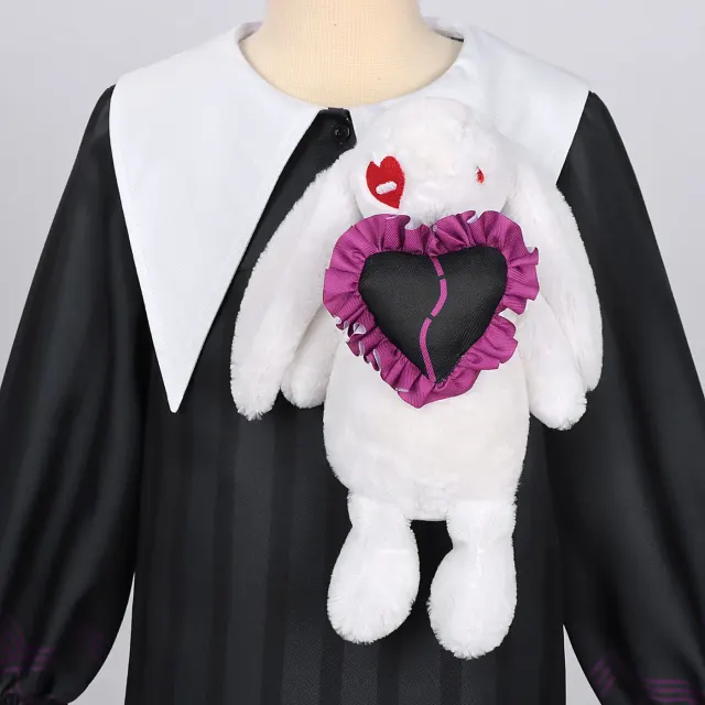 Mute Girl Transfer Student Dorothy Cosplay Dress for Adults and Kids detail 13