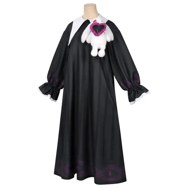 Mute Girl Transfer Student Dorothy Cosplay Dress for Adults and Kids detail 21