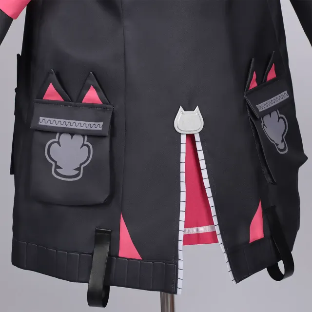 Nana Li Anime Catgirl Cosplay Costume Full Set with Doll Accessories detail 7