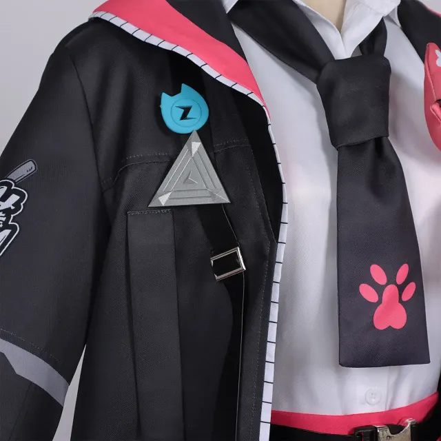 Nana Li Anime Catgirl Cosplay Costume Full Set with Doll Accessories detail 17